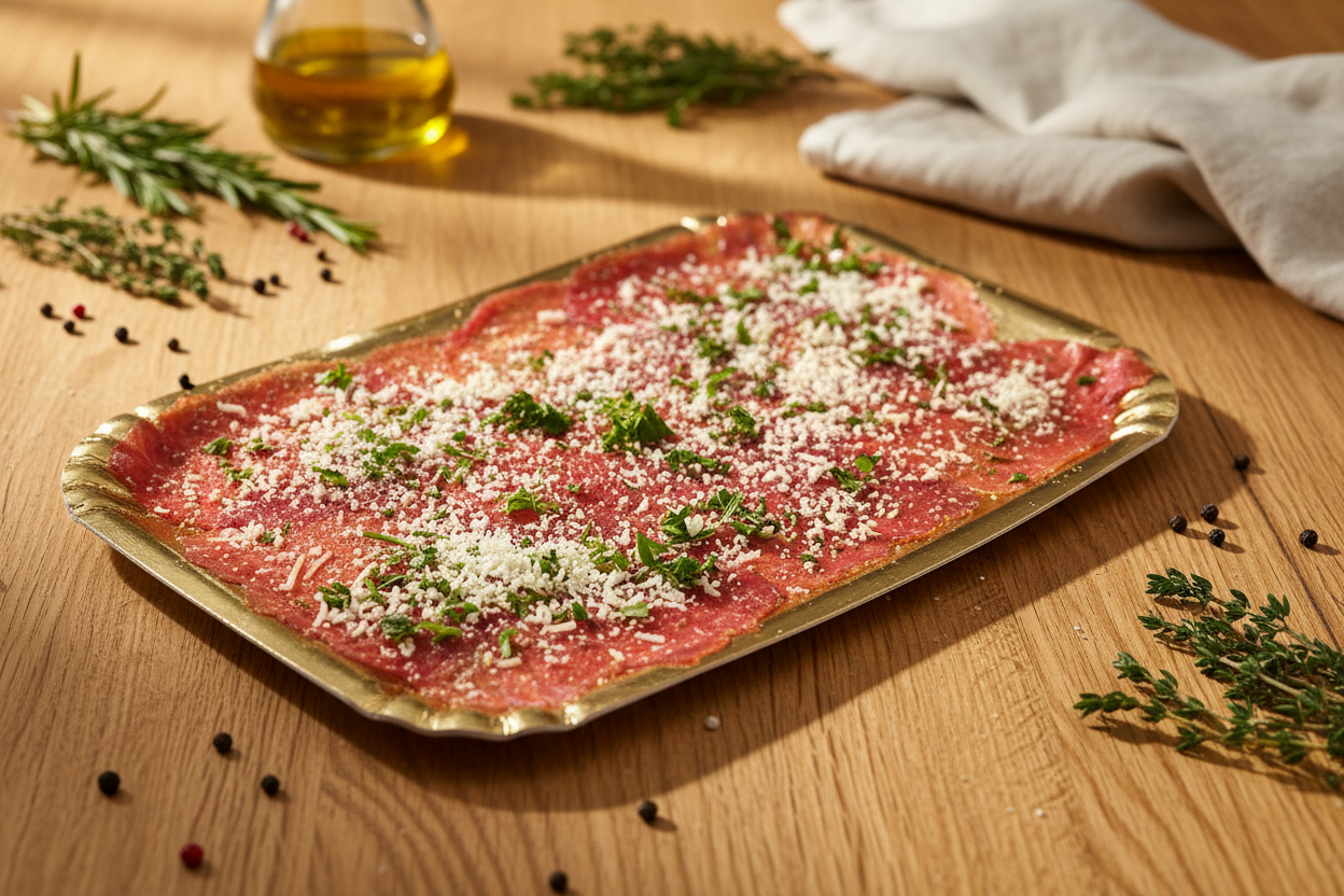 Carpaccio with styling details banner