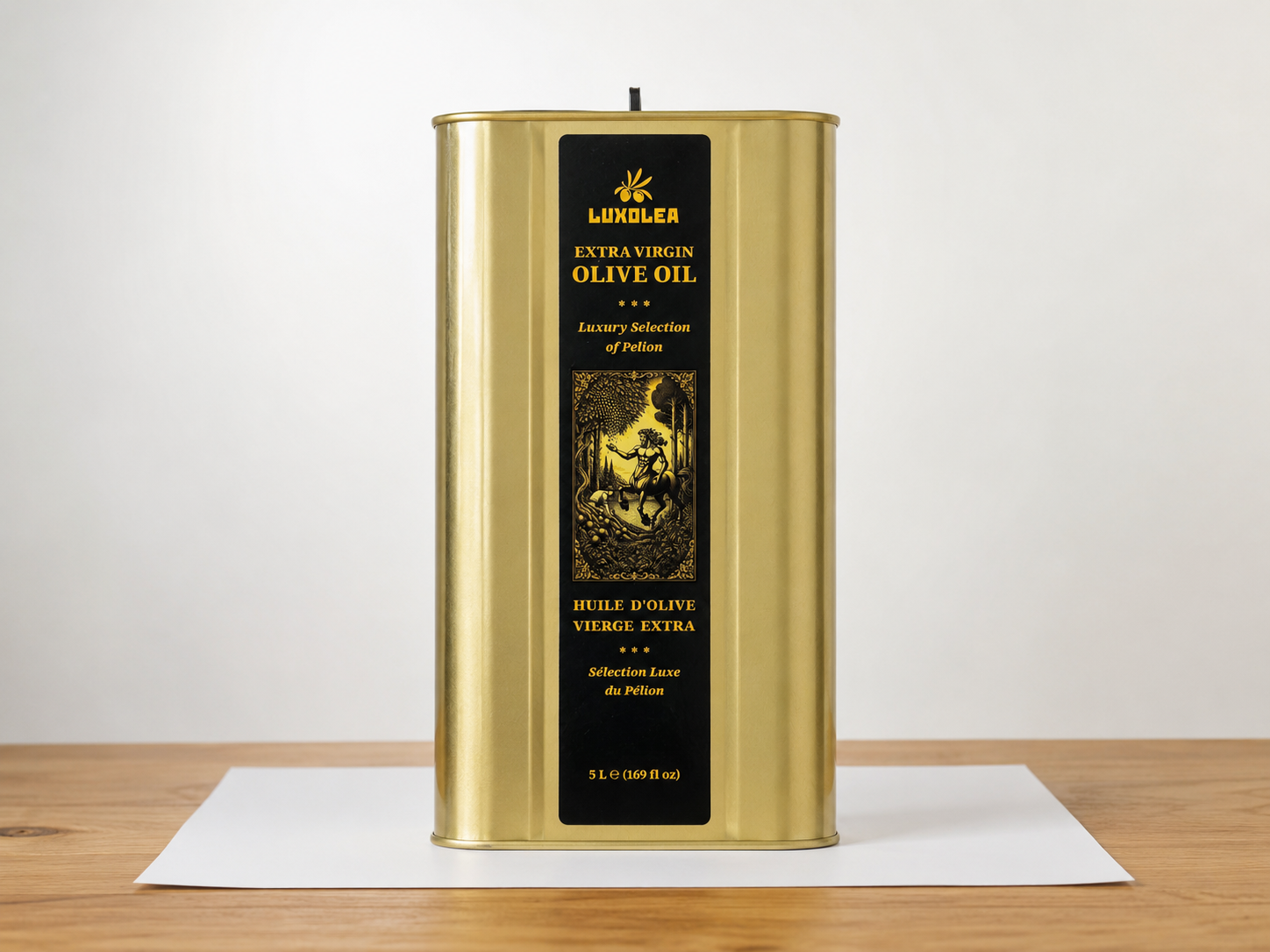 LUXOLEA ypač tyras alyvuogių aliejus, 5 l