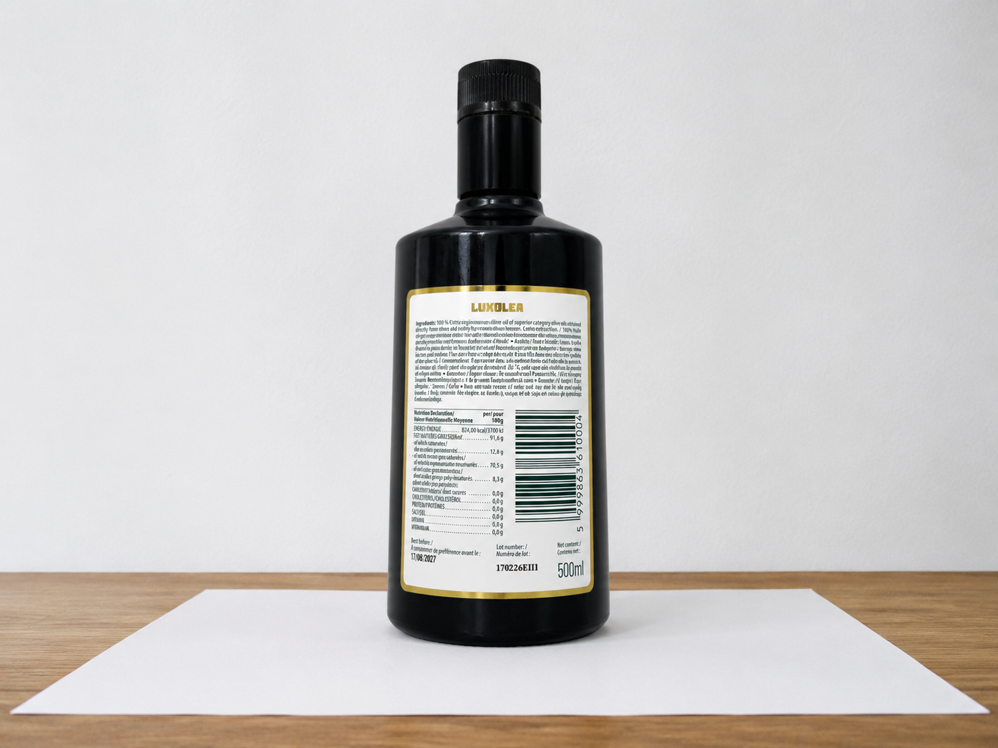 LUXOLEA ypač tyras alyvuogių aliejus, 250 ml