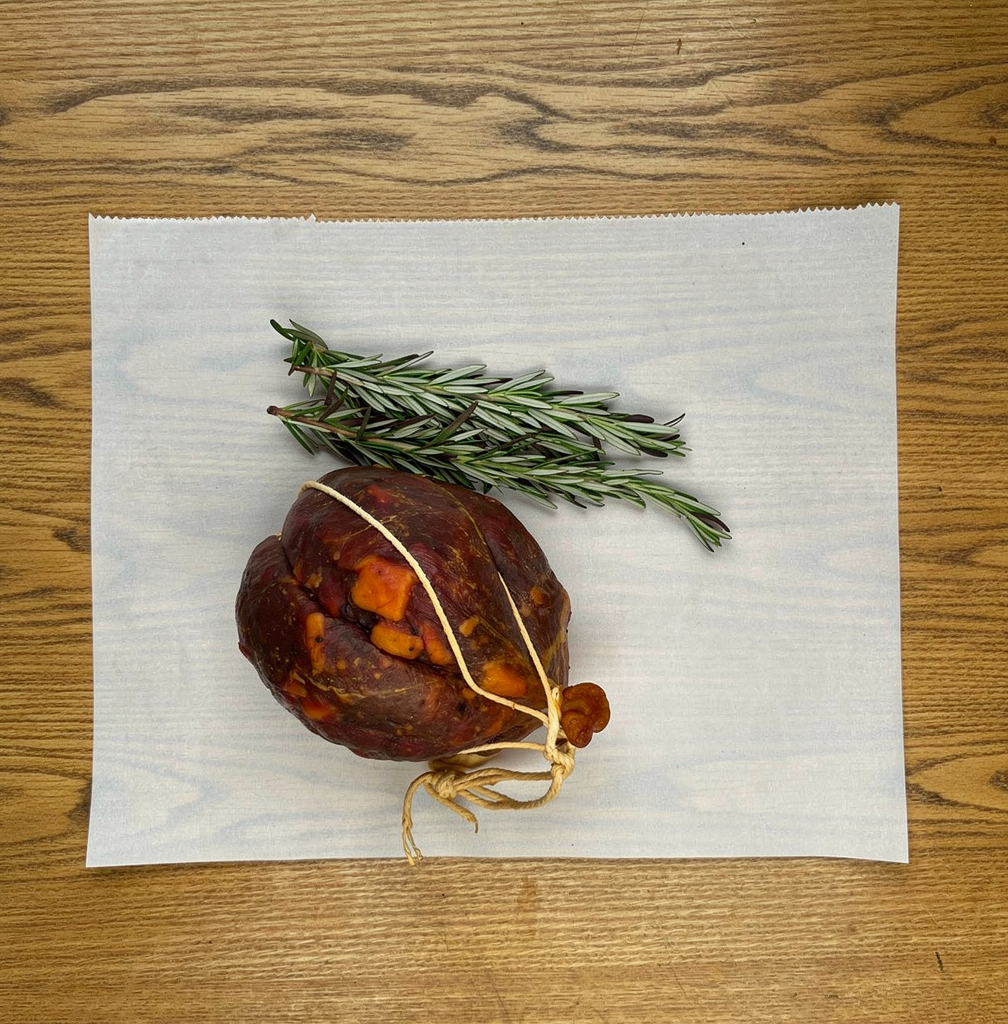 šalto rūkymo kiaulienos skilandis 1 vnt. 750 g.