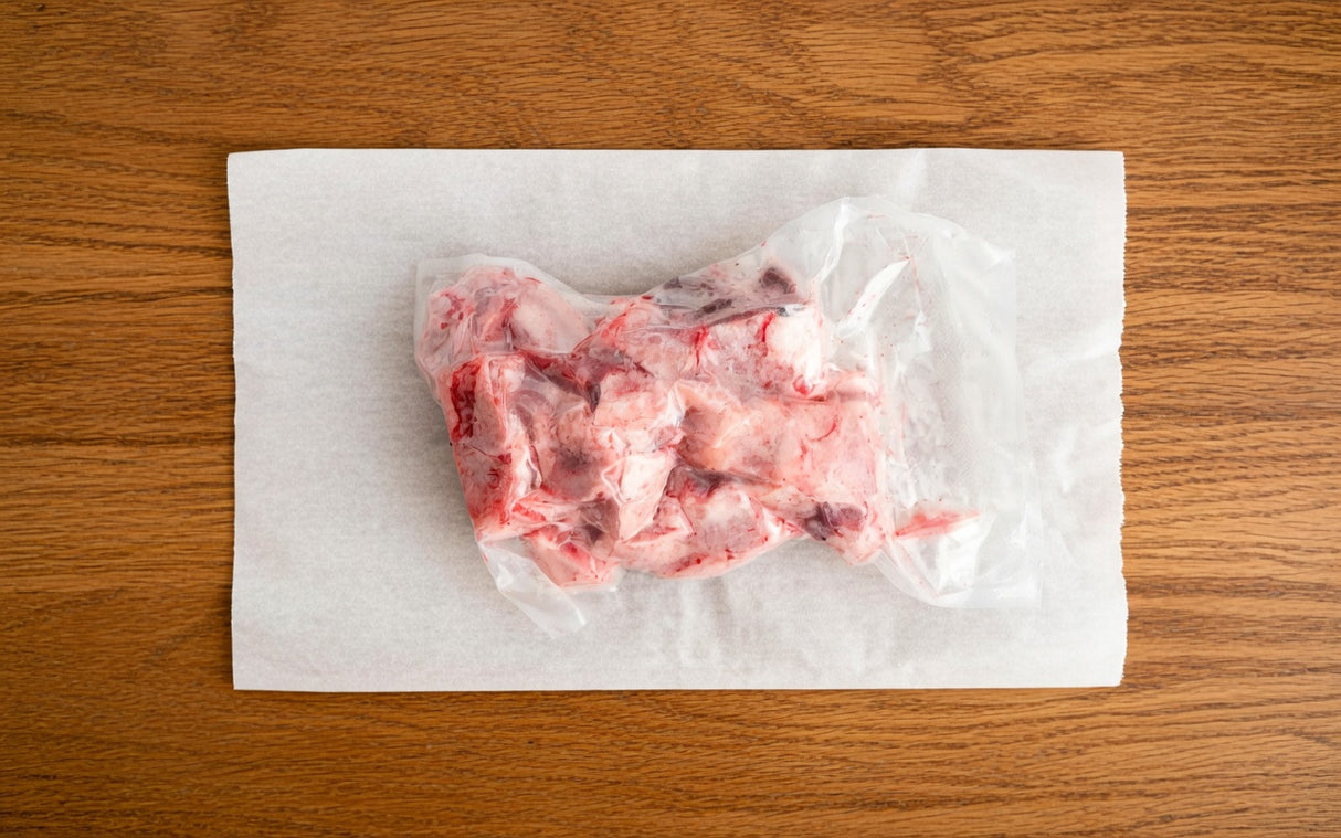 Veršienos kauliukai 1 kg.