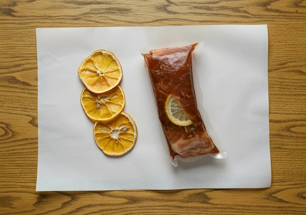 lašiša marinuota azijietiškai (kepimui) (~200 G.)