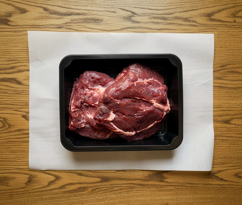 Marinuoti arba nemarinuoti jautienos žandai pak. 2vnt. ~750 g.