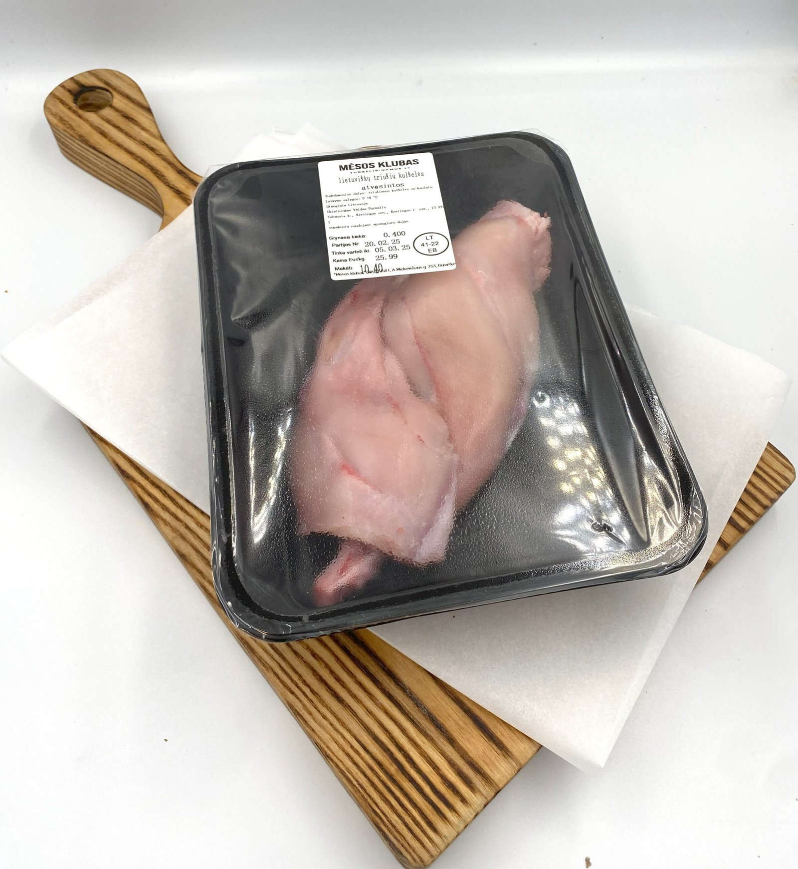 triušio šlaunelės